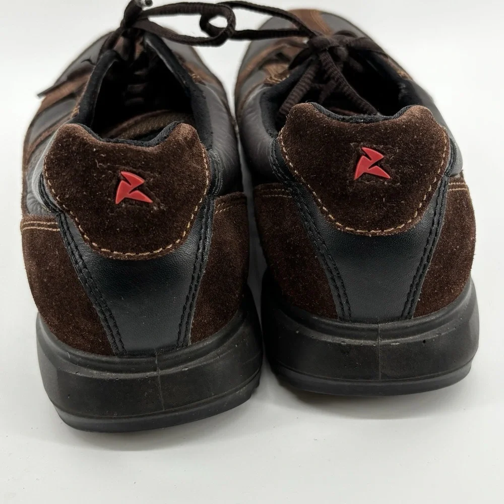Ecco‎ Shoes Comfort Gel WallJogging  Brown Lace Up 1